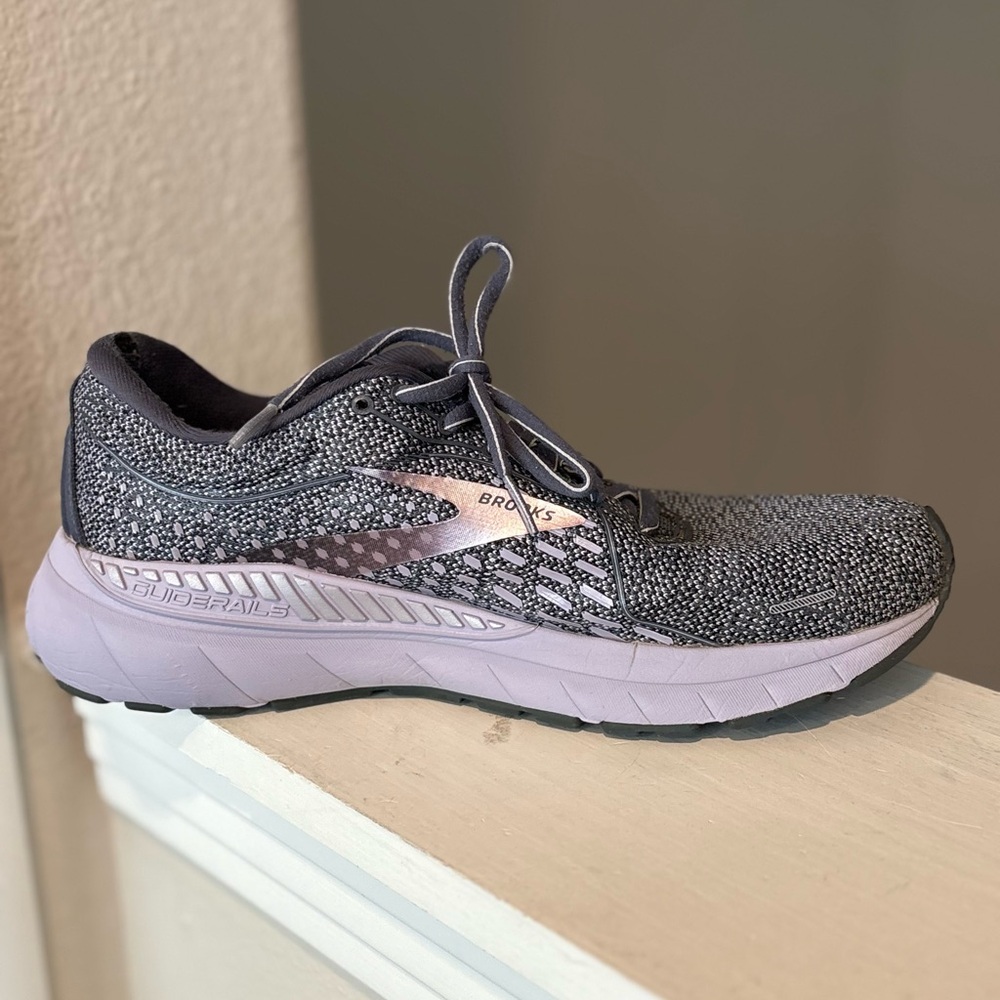 Brooks Adrenaline GTS 21 Shoes Womens Size 10 Gray Running Sneakers 1203291B528 - Picture 8 of 12